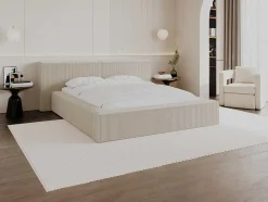 Kofferbed 180 X 200 Cm - Corduroy - Beige - Timano - Van Pascal Morabito