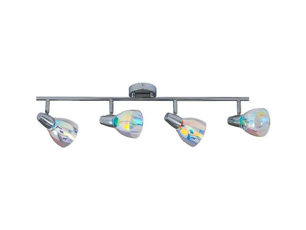 Kora Plafondlamp, Chroom, 68,5X16,5X9 Cm, Epikasa