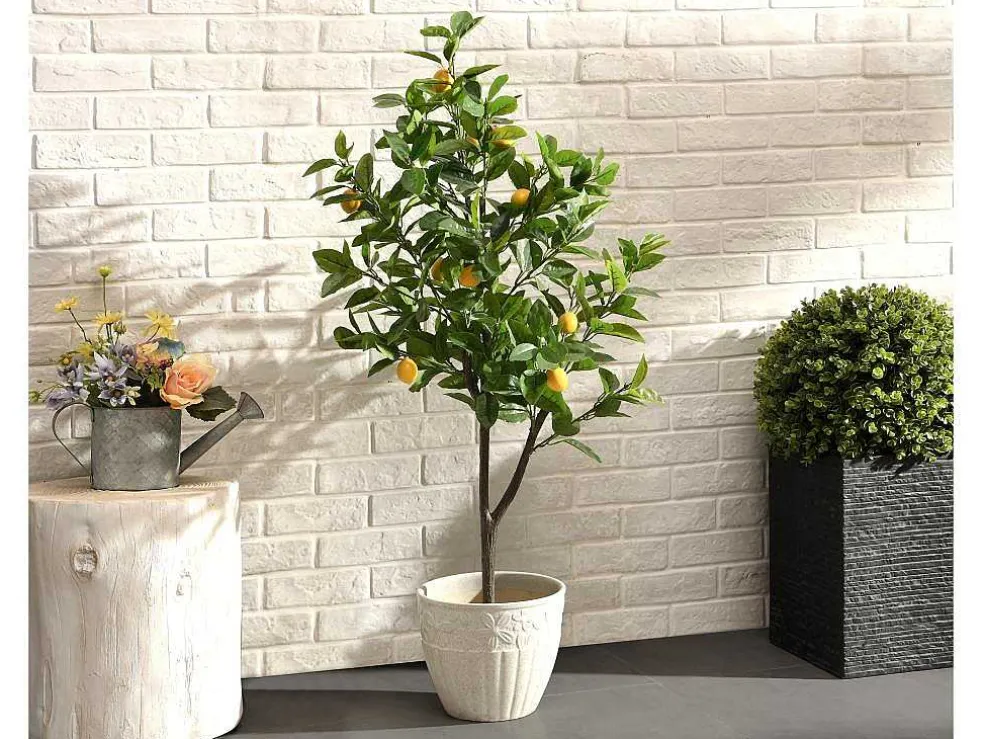 Kunstcitroenboom Met Pot - H120 - Berat