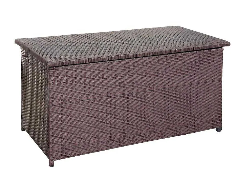 Kussenbox Van Polyrattan Mcw-D88 Iii, Premium Bruin, 80X160X94Cm 950L