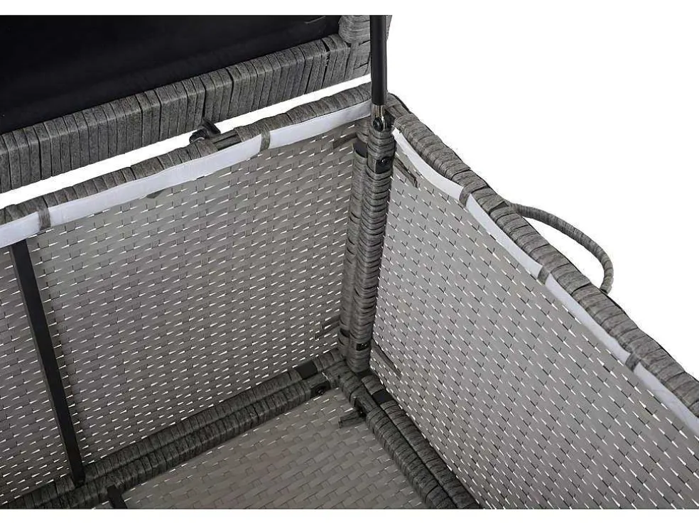 Kussenbox Van Polyrattan Mcw-D88 Iii, Premium Grijs, 80X160X94Cm 950L
