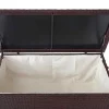 Kussenbox Van Polyrattan Mcw-D88 Iii, Premium Bruin, 51X115X59Cm 250L