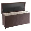 Kussenbox Van Polyrattan Mcw-D88 Iii, Premium Bruin, 63X135X52Cm 320L