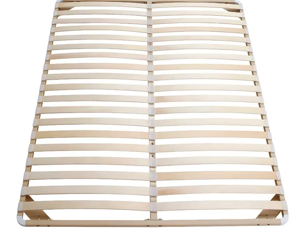 Lattenbodem - Te Monteren 160 X 200 Cm - 2 X 19 Latten - Zonder Poten - Beige