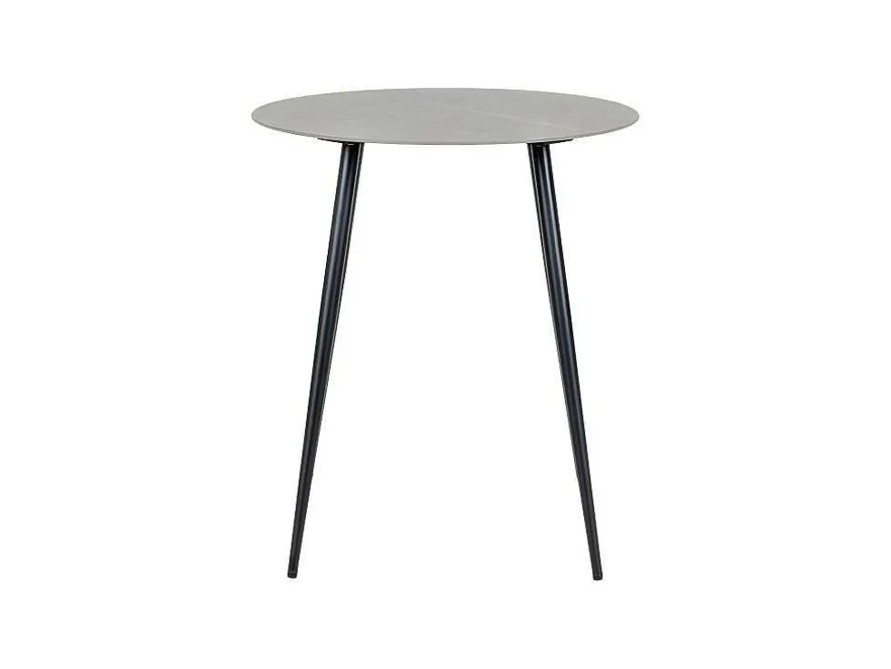 Lazio Cafe Tafel O60Cm Grijs.