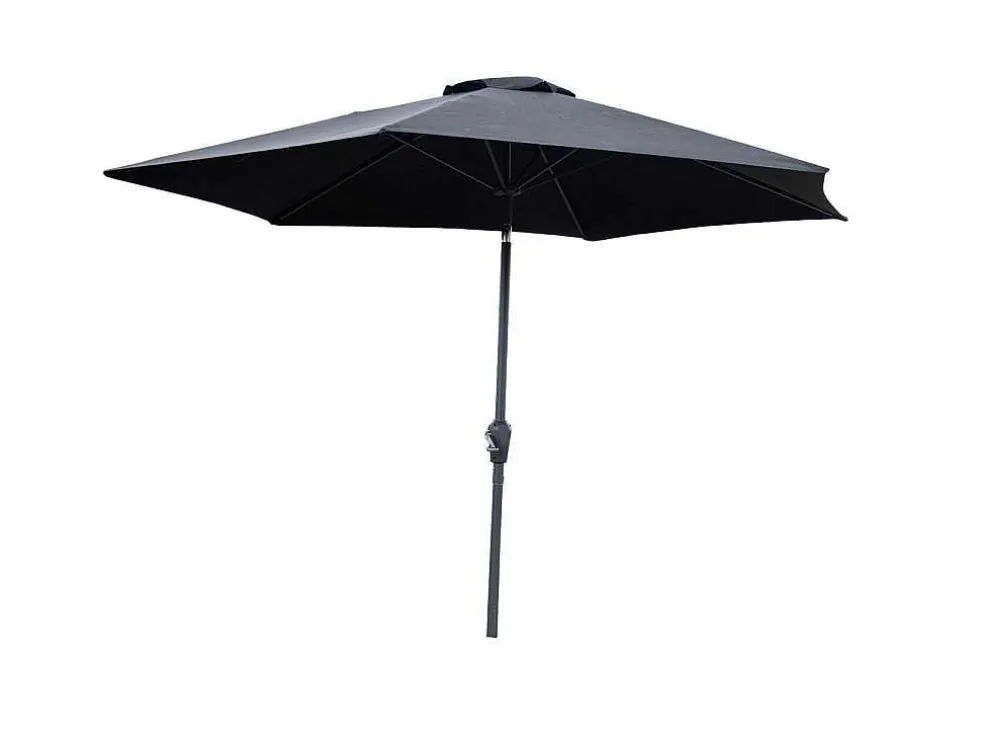 Leeds Parasol Zwartgrijs.