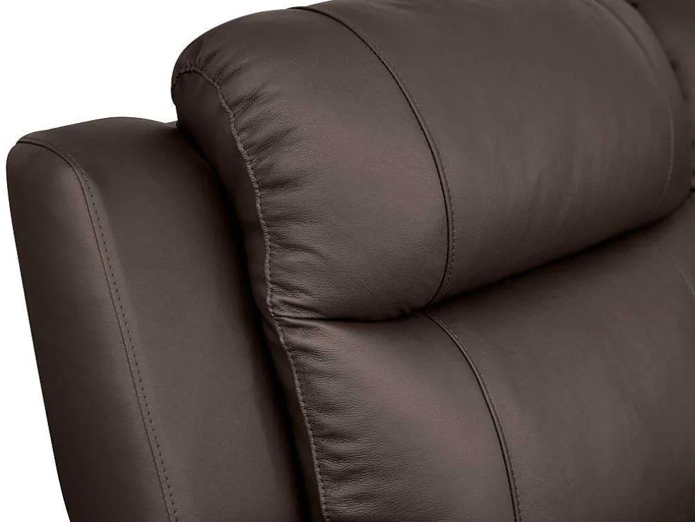 Leren Relaxhoekbank Evasion - Bruin