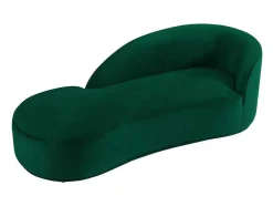Linkse Chaise Longue Met Bekleding In Groen Fluweel Lonigo Van Pascal Morabito