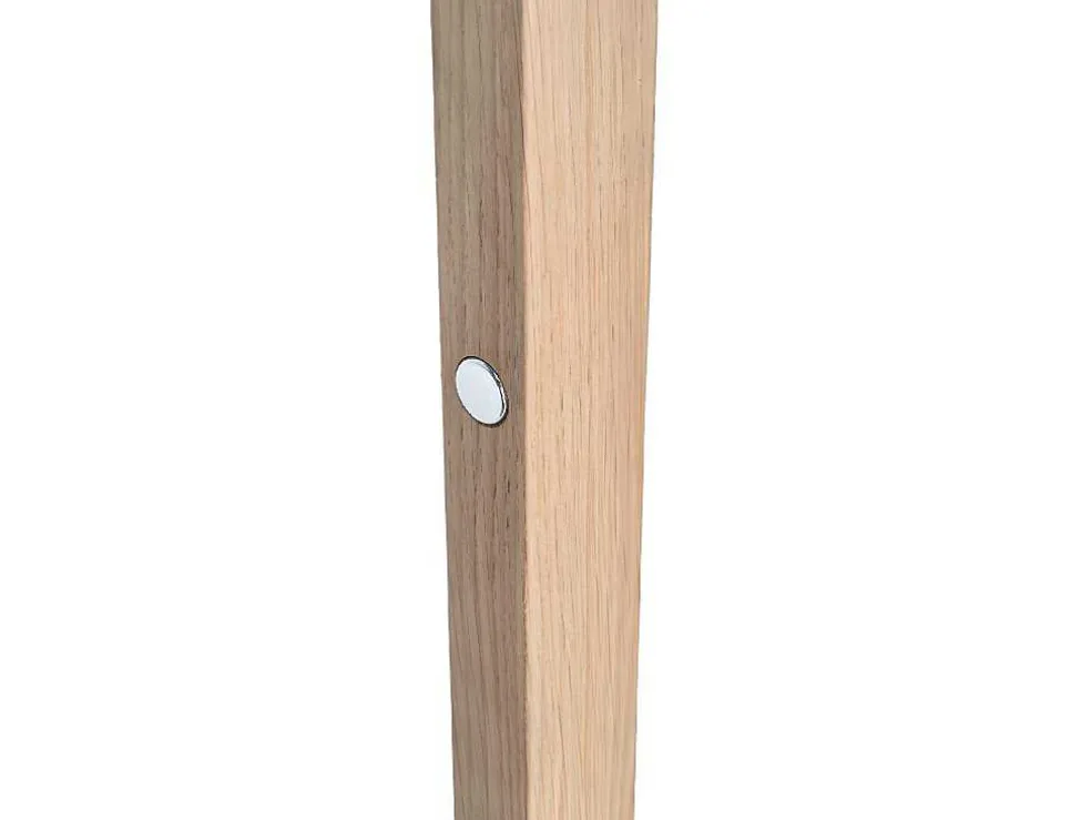 Linus Vloerlamp, Eiken Geolied, 20X30X150 Cm, Epikasa