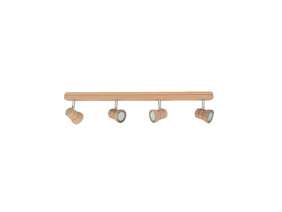 Lucy Plafondlamp, Eiken, 50X9X15 Cm, Epikasa