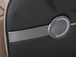 Massagestoel Kasou Van Kunstleer Met Led-Verlichting - Met Bluetooth - Beige