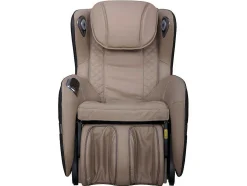Massagestoel Kasou Van Kunstleer Met Led-Verlichting - Met Bluetooth - Beige
