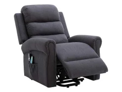 Massagestoel Met Elektrische Sta-Op Functie - Antraciet - Lovari