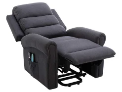 Massagestoel Met Elektrische Sta-Op Functie - Antraciet - Lovari