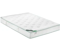 Matras 140 X 190 Cm Schuim Gerecycled Flocotex, Dikte 22 Cm - Neith Van Naturea