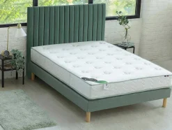 Matras 140 X 190 Cm Schuim Gerecycled Flocotex, Dikte 22 Cm - Neith Van Naturea