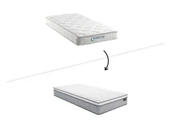 Matras 90X 190Cm Met Pocketveren 22Cm Dik - Senerite Van Ysmee