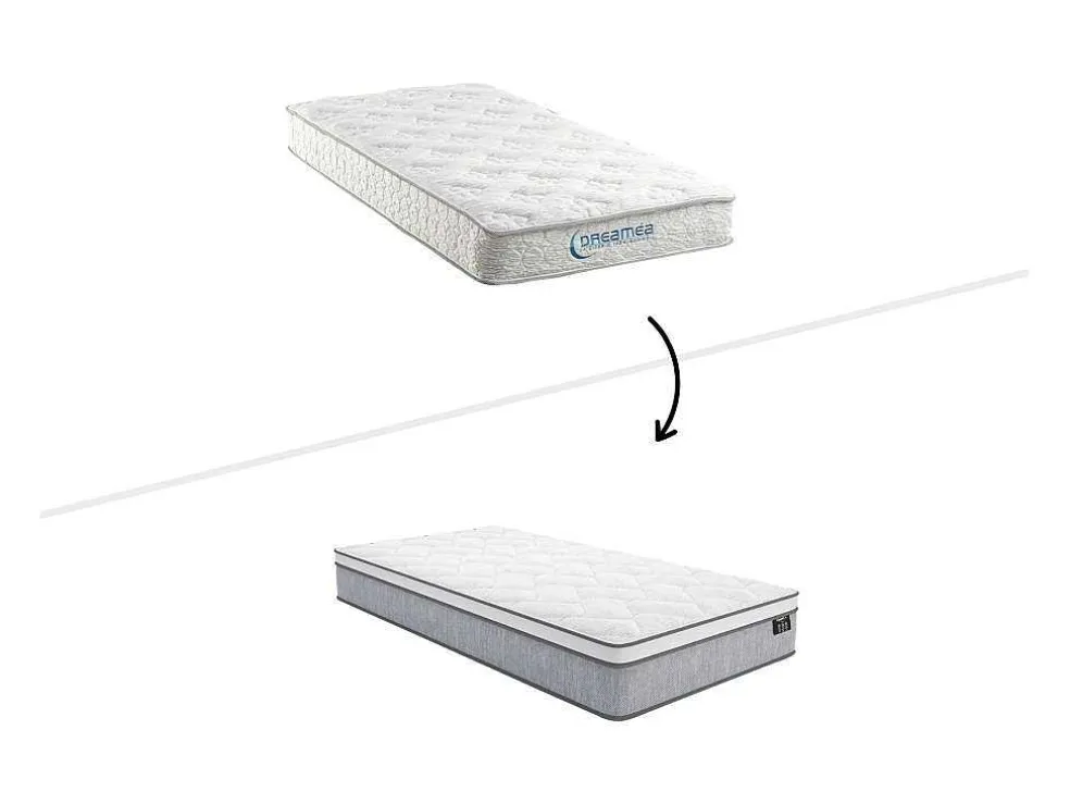 Matras 90X 200Cm Met Pocketveren 22Cm Dik -Senerite Van Ysmee