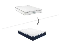 Matras 180X200Cm Met Pocketveren En Bijpassende Topmatras Dikte 24Cm - Altier Van Dreamea