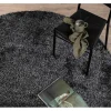 Mattis Vloerkleed O200 Cm Polyester Antraciet.