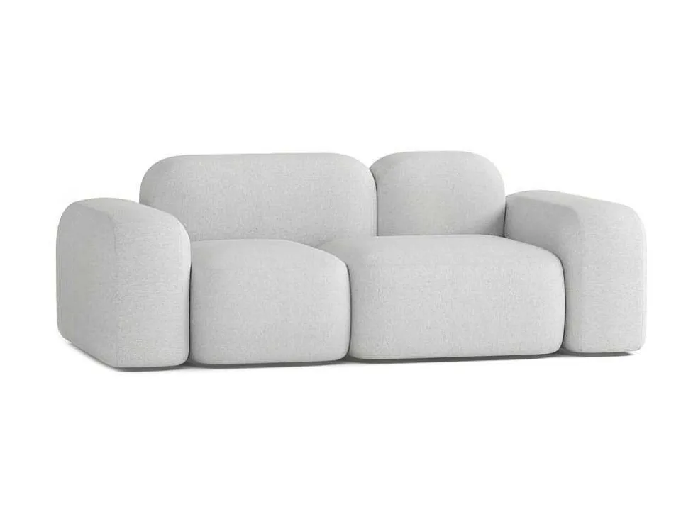 Max Modulaire Bank 2 Zits Lichtgrijs