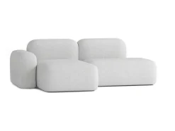 Max Modulaire Bank 3 Zits Lichtgrijs