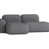 Max Modulaire Bank 3 Zits Donkergrijs