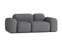 Max Modulaire Bank 2 Zits Donkergrijs