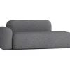 Max Modulaire Bank 2/3 Zits Donkergrijs