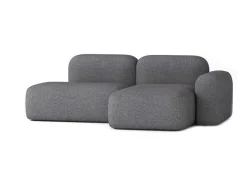 Max Modulaire Bank 3 Zits Donkergrijs