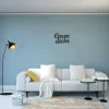 Metalen Decoratie Carpediem, Zwart, 50X1,5X38 Cm, Epikasa