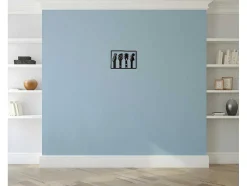 Metalen Decoratie Gitaar 19, Zwart, 46X1,5X32 Cm, Epikasa