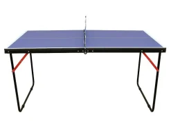 Mini-Pingpongtafel Met Batjes, Ballen En Net - L137 X D76 X H67 Cm - Denis