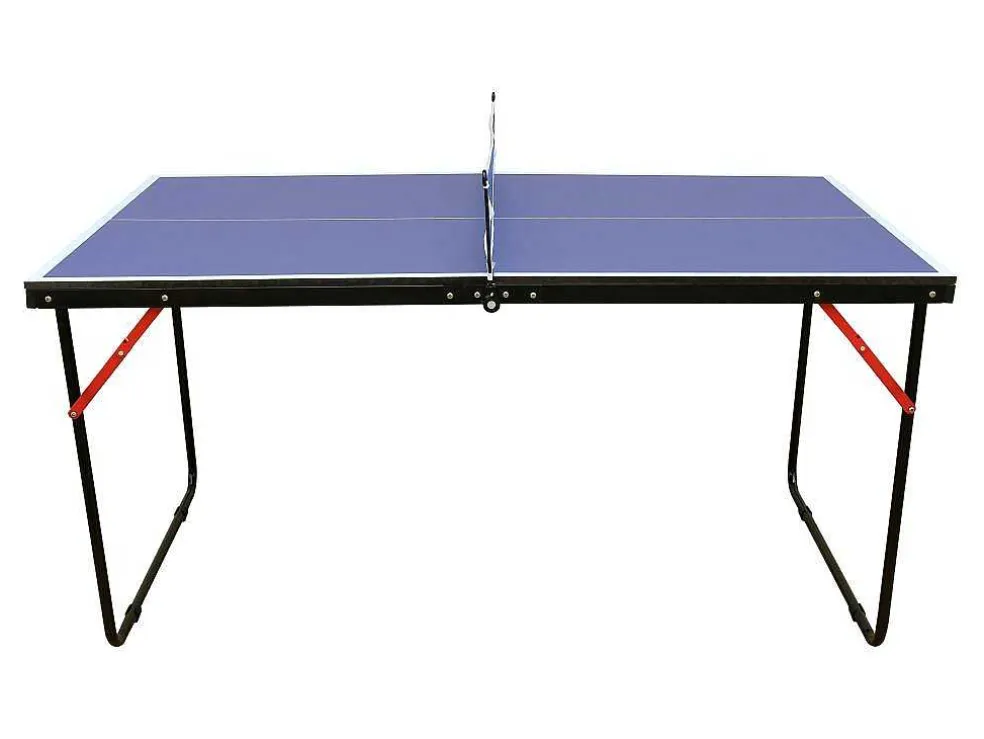 Mini-Pingpongtafel Met Batjes, Ballen En Net - L137 X D76 X H67 Cm - Denis