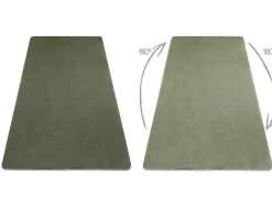 Modern Wastapijt Posh Shaggy, Pluche, Dik Anti-Slip Groen 160X220 Cm