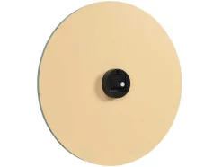 Moderne Wandklok - D. 50 Cm - Groen En Zilverkleurig - Herti