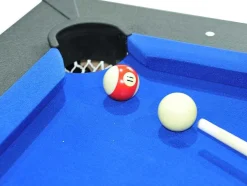 Moduleerbare Tafel - Biljart En Tafeltennis - L182 X B102 X H80 Cm - Zwart - Sousa