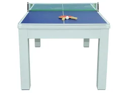 Moduleerbare Tafel - Wit - Biljart En Tafeltennis - L182 X B102 X H80 Cm - Henk