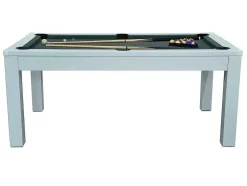Moduleerbare Tafel - Wit - Biljart En Tafeltennis - L182 X B102 X H80 Cm - Henk