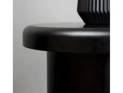 Namsos Salontafel , Bijzettafel O40Cm Zwart.