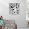 Olieverfschilderij Stier Handgeschilderd
