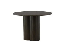 Olivia Eetkamertafel O110Cm Bruin.