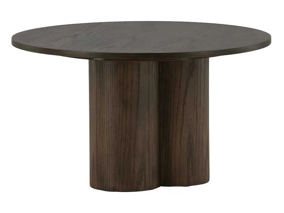 Olivia Salontafel O80Cm Bruin.
