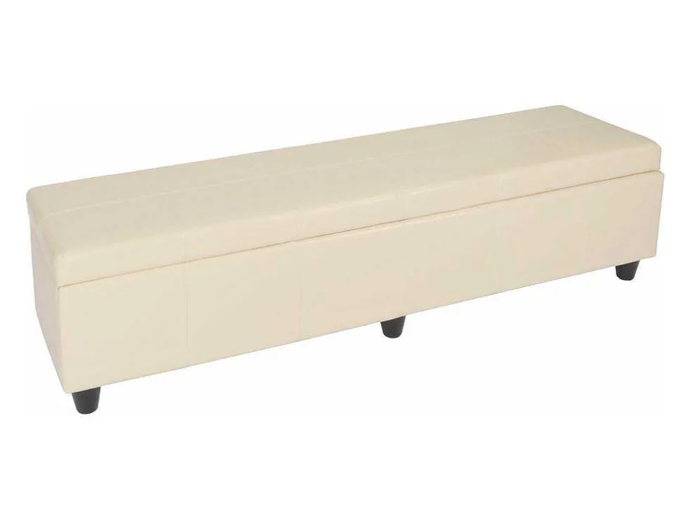 Opbergkist Arezzo Xxl, Creme