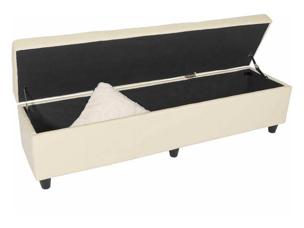 Opbergkist Arezzo Xxl, Creme