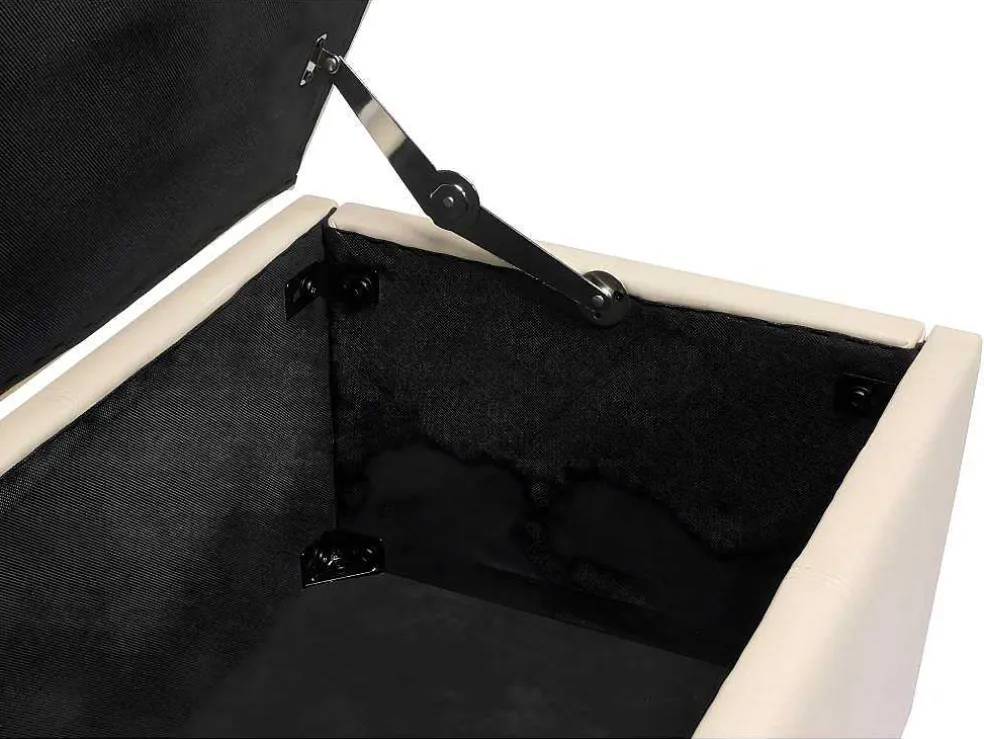 Opbergkist Arezzo Xxl, Creme