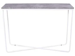 Palace Sidetable 30X110 Cm Beton Decor, Wit.