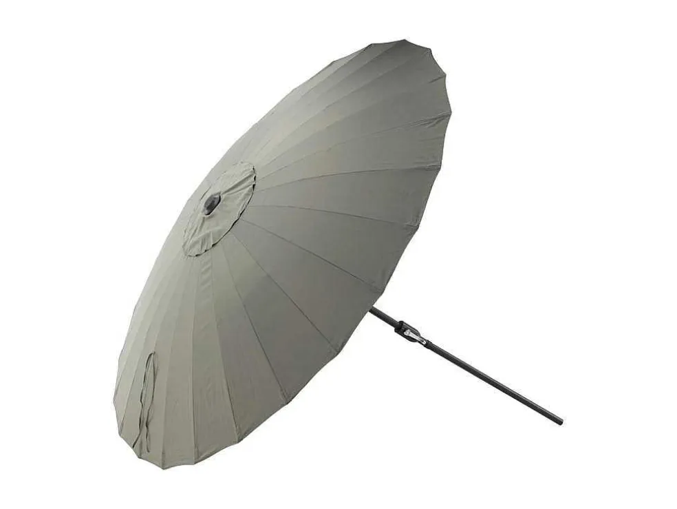 Palmetto Parasol Met Kantelfunctie Grijs.