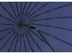 Palmetto Parasol Met Kantelfunctie Blauw.