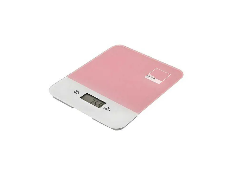 Pantone Weegschaal, Roze, 18,5X2X22,5 Cm, Bimar